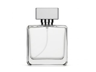 Perfume bottle isolated on white background