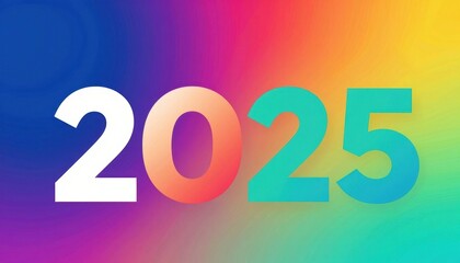 Celebrating new year 2026 with advanced technology background in a colorful environment