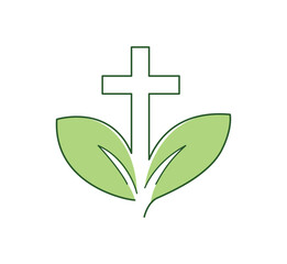 Christian Faith Growth Logo