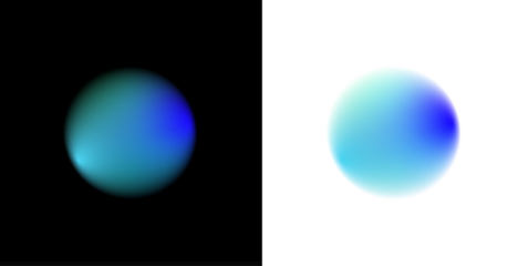 Translucent gradient circle with scattered liquid drops, soft holographic mesh, rainbow colors blending through blurred textures, luminous edges, round banner PNG.