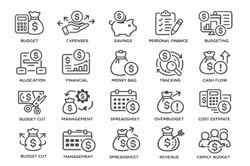 Modern and unique new icon design