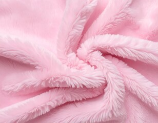 Soft pink fuzzy fabric texture