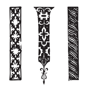 Pattern Art Nouveau Medieval Illuminated Manuscripts Greek Art Roman Art Architecture Quilt Sewing Floral Vintage Art Deco Folk Art