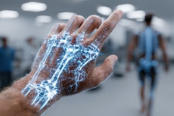 Innovative interface for AI rehabilitation in healthcare settings