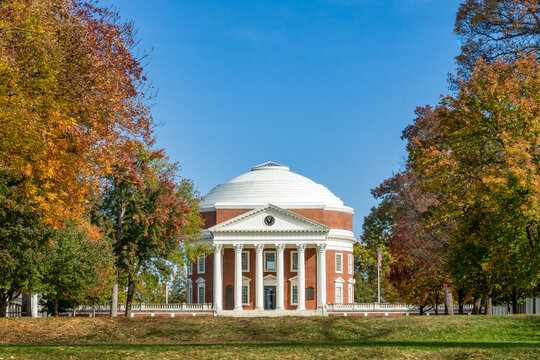 The Rotunda on the Campus of the University of Virginia