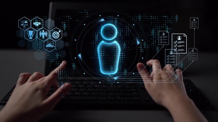 Digital recruitment and online hiring, virtual headhunting, smart recruitment platforms, talent acquisition solutions, and digital HR tools for modern workforce management. Muxer