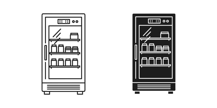 Modern beverage refrigerators
