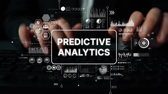 Data Analysis and Insights in Predictive Analytics with Hands on Keyboard and Digital Icons. Asymptotic smart data analytic.