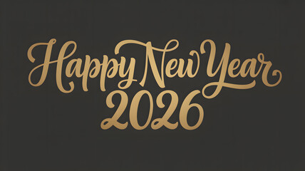 Obraz premium Happy new year 2026