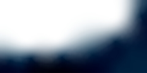 White black dark blue navy abstract background. Smooth gradient ombre blend with soft blur and cool light glow. Minimal modern texture featuring deep tones, atmospheric haze, subtle grain.
