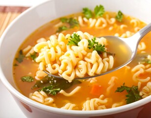 Bowl of noodle soup
