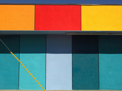 Colorful Side of Hip Building