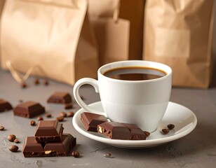 Coffee and chocolate treats