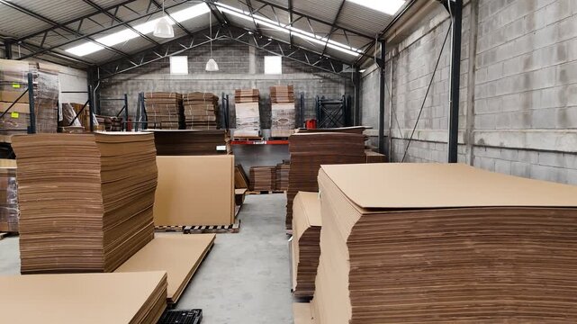 Fabrica de empaques de cart&oacute;n y tarimas de madera para log&iacute;stica industrial 