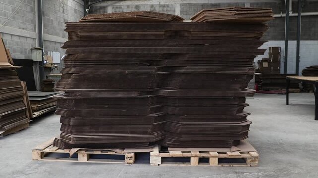 Fabrica de empaques de cart&oacute;n y tarimas de madera para log&iacute;stica industrial 