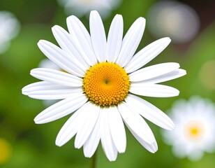 Close-up of a white daisy