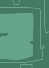 Abstract image for printing. Picture for modern interiors. The picture is painted by hand on a tablet. © neurostructure