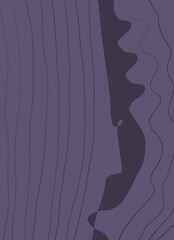 Abstract image for printing. Picture for modern interiors. The picture is painted by hand on a tablet. © neurostructure