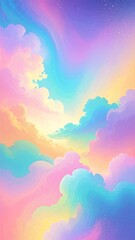 Pastel Sky Clouds
