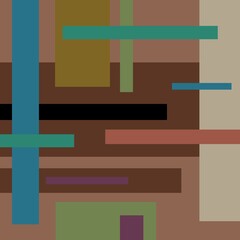 Abstract image for printing. Picture for modern interiors. The picture is painted by hand on a tablet.