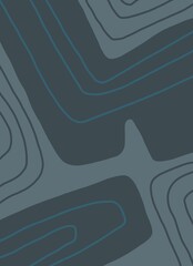 Abstract image for printing. Picture for modern interiors. The picture is painted by hand on a tablet.