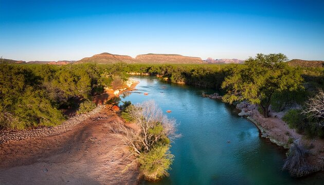 Basic Photo Of The Frio River In Leakey Texas Uvalde County