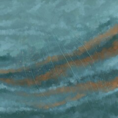 Abstract image for printing. Picture for modern interiors. The picture is painted by hand on a tablet. © neurostructure