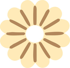 Fototapeta premium Traditional Korean Floral Patterns: Elements of Traditional Floral Motifs