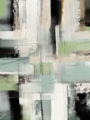 Abstract artistic creation, fine art for print, modern texture effects, mural design, home wall decoration, large painting strokes, artistic patterns, contemporary oil painting, creative decor design