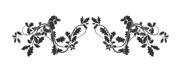 A complex luxury element for creating an oak new