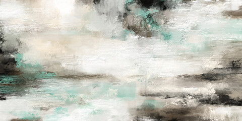 Contemporary abstract painting with bold lines and geometric shapes, perfect for adding a modern touch to spaces that need a stylish and artistic focal point