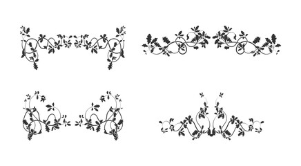 patterns, ornament oak weaving complex elements