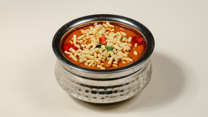Indian soup bowl isolated