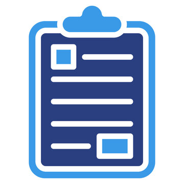 Task Board Icon Element For Design