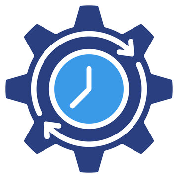 Process Optimization Icon Element For Design