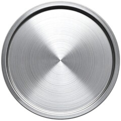 Round stainless steel tray