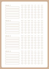 Plan Your Perfect Month With This Heartfelt Tracker

Celebrate Daily Habits Using This Weekly Calendar