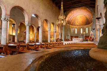 The Cathedral Basilica of San Giusto Martire is the main Catholic religious building and cathedral of the city of Trieste