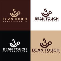 vector set of coffee beans