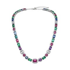 necklace from beads isolated