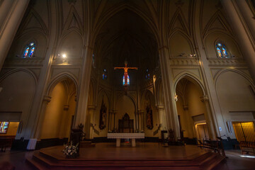 Obraz premium Buenos Aires, Argentina, November 15, 2025: view of San Isidro Cathedral