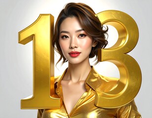 Woman in gold, number thirteen