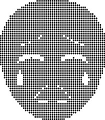 Simple Face Pattern Design