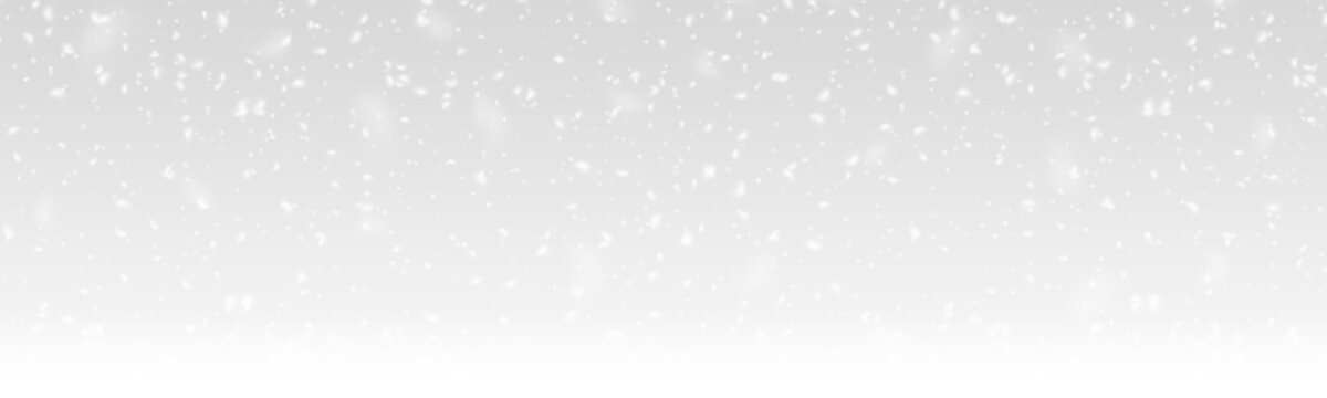Heavy Snowfall PNG Overlay, Realistic Blizzard Winter Snow Particles Effect For Christmas Photos And Designs