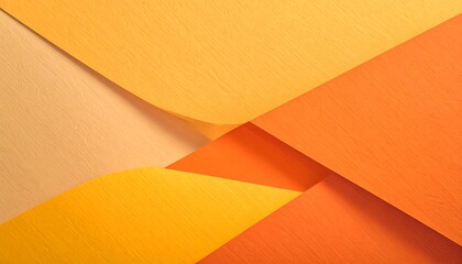 Abstract geometric shapes in warm colors