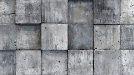 Concrete block wall surface showing detailed texture, ideal as a minimalist and rugged backdrop for digital interfaces or UI design.
