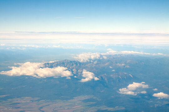 Poland, Tatra Mountains Aerial Viev