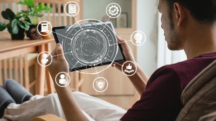 Quality approval and certification icons showing verified badge, standard check, award, trophy,...