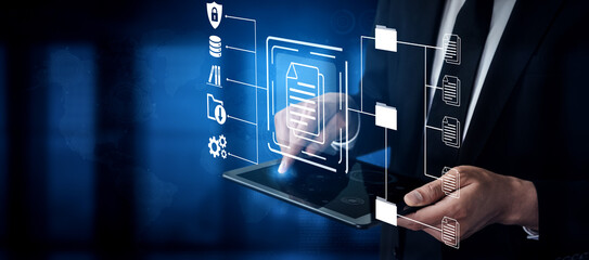 Document security system protects files, enhances folder management, and supports digital...