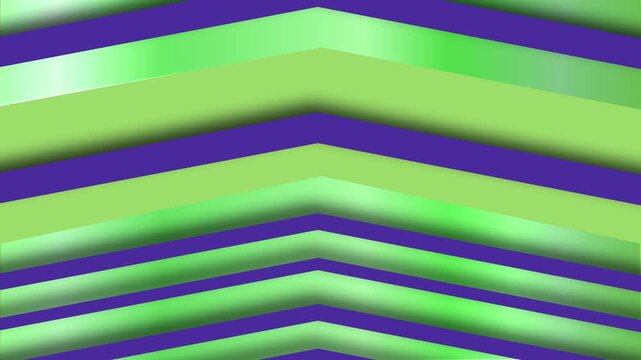 Animated motion background with an abstract art nouveau style chevron pattern colourful wallpaper or backdrop element suitable for a game show or lifestyle entertainment 4K